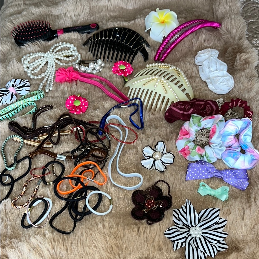 Colorful Hair Accessories Set